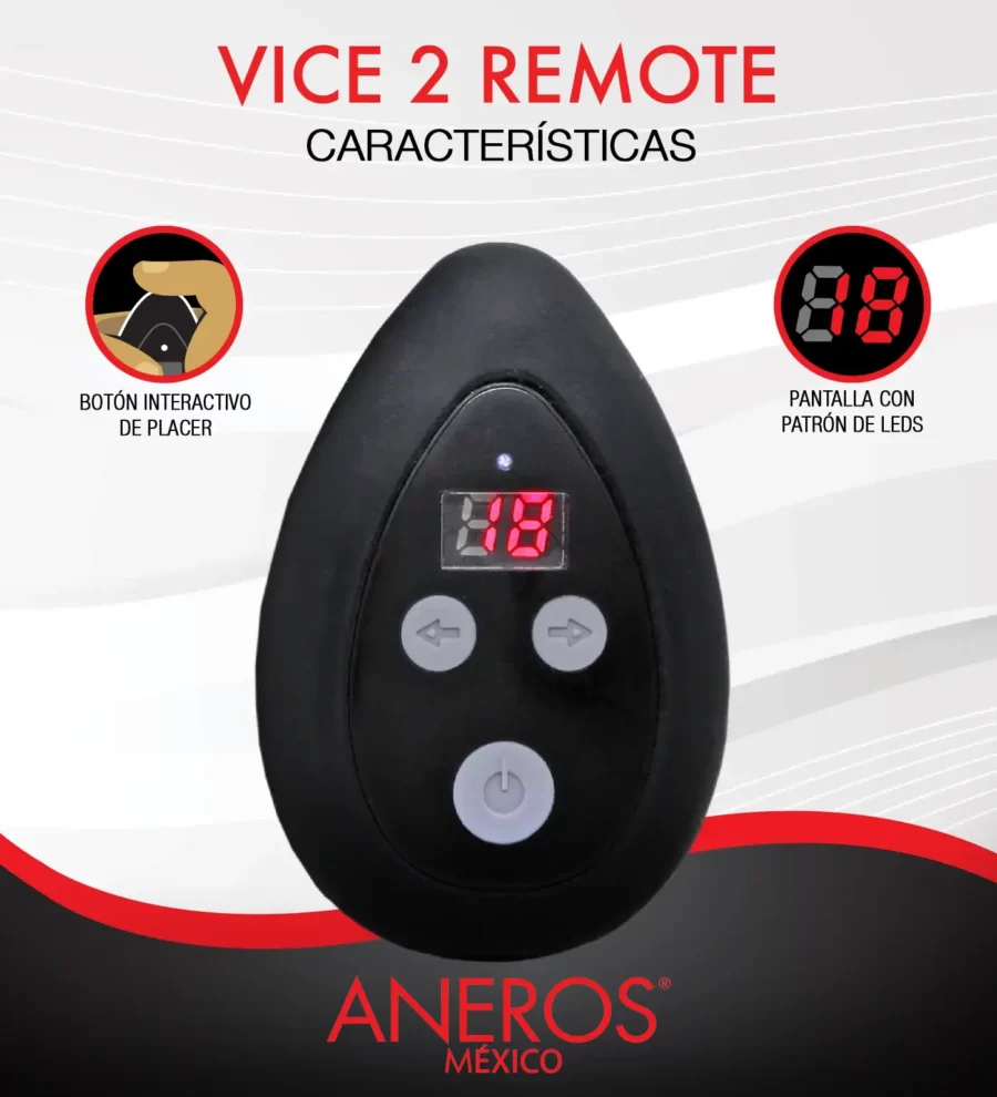 Aneros Vice 2 Control Remoto Aneros Mexico